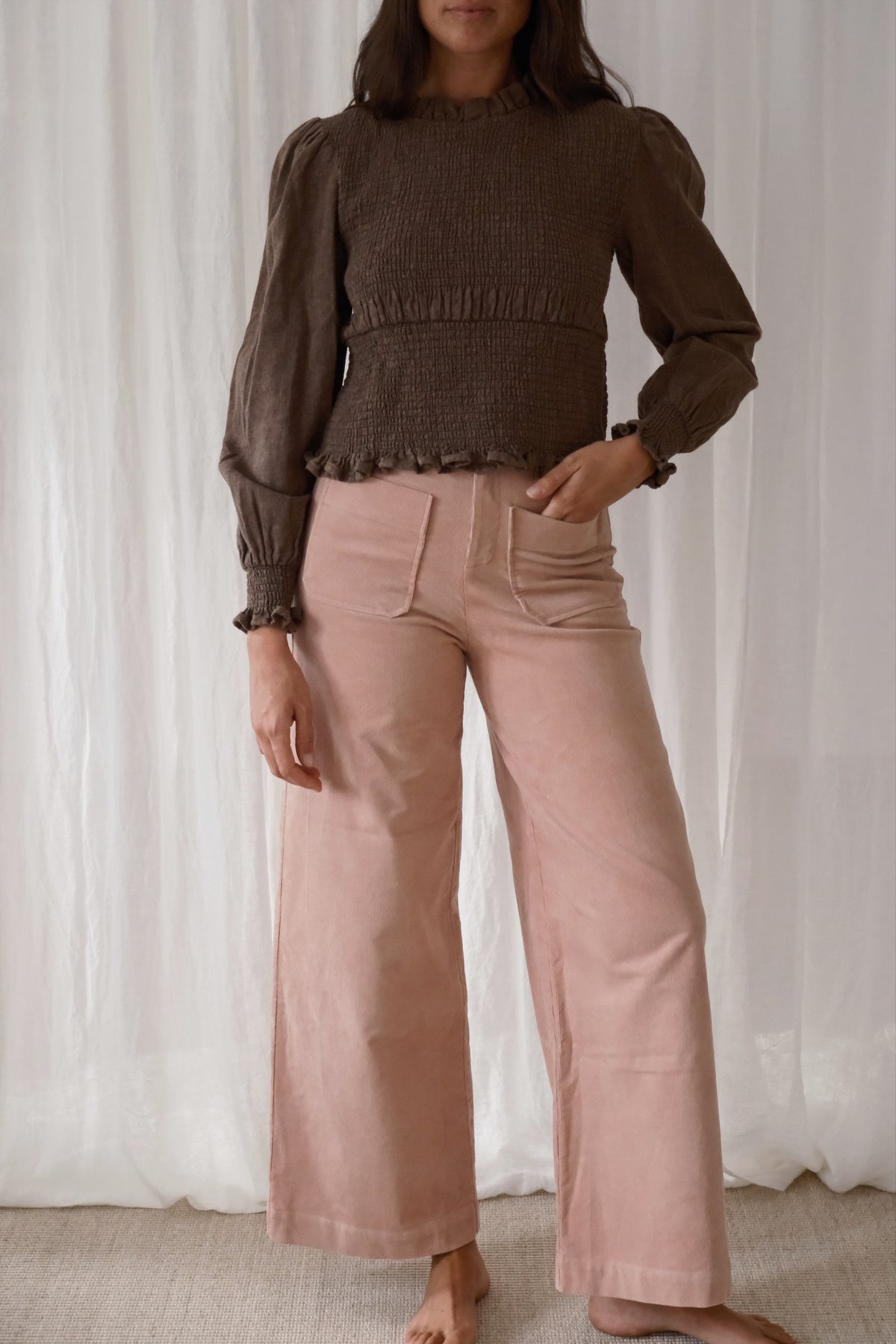 Riley Baby Pink Pants