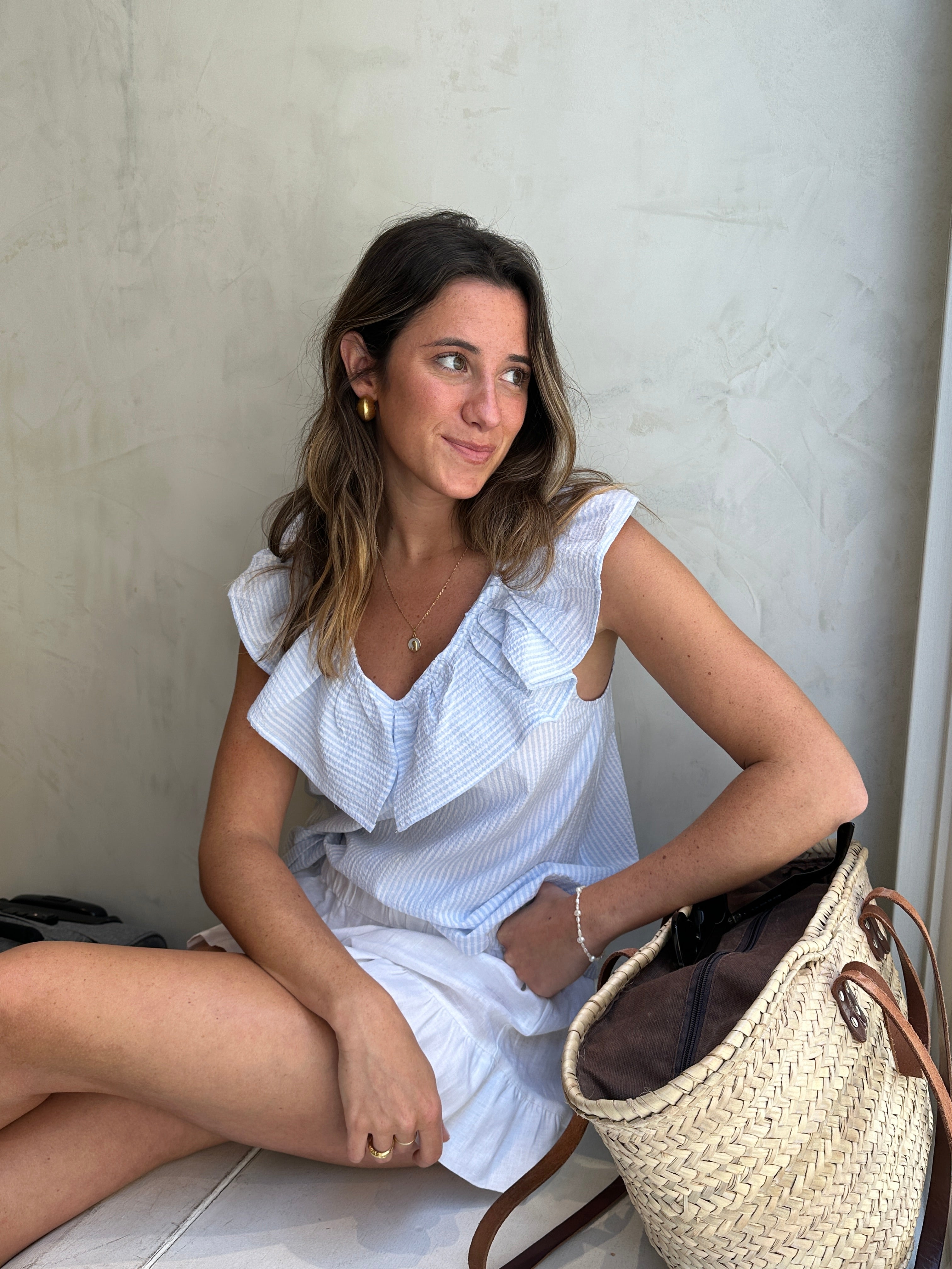 blusa de mujer en lino