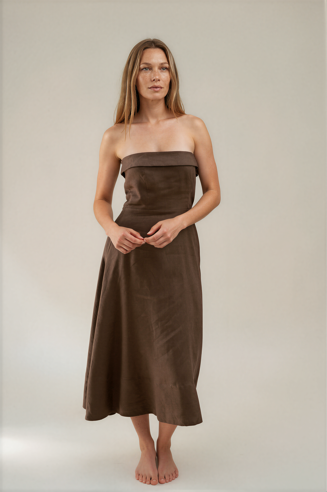Alize Dress Brown