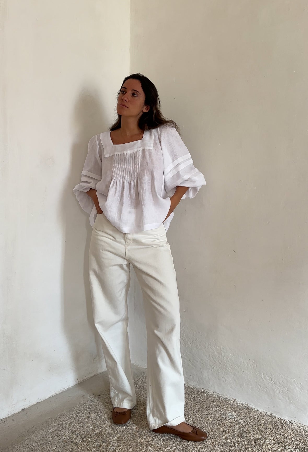 pantalon de lino hecho en españa