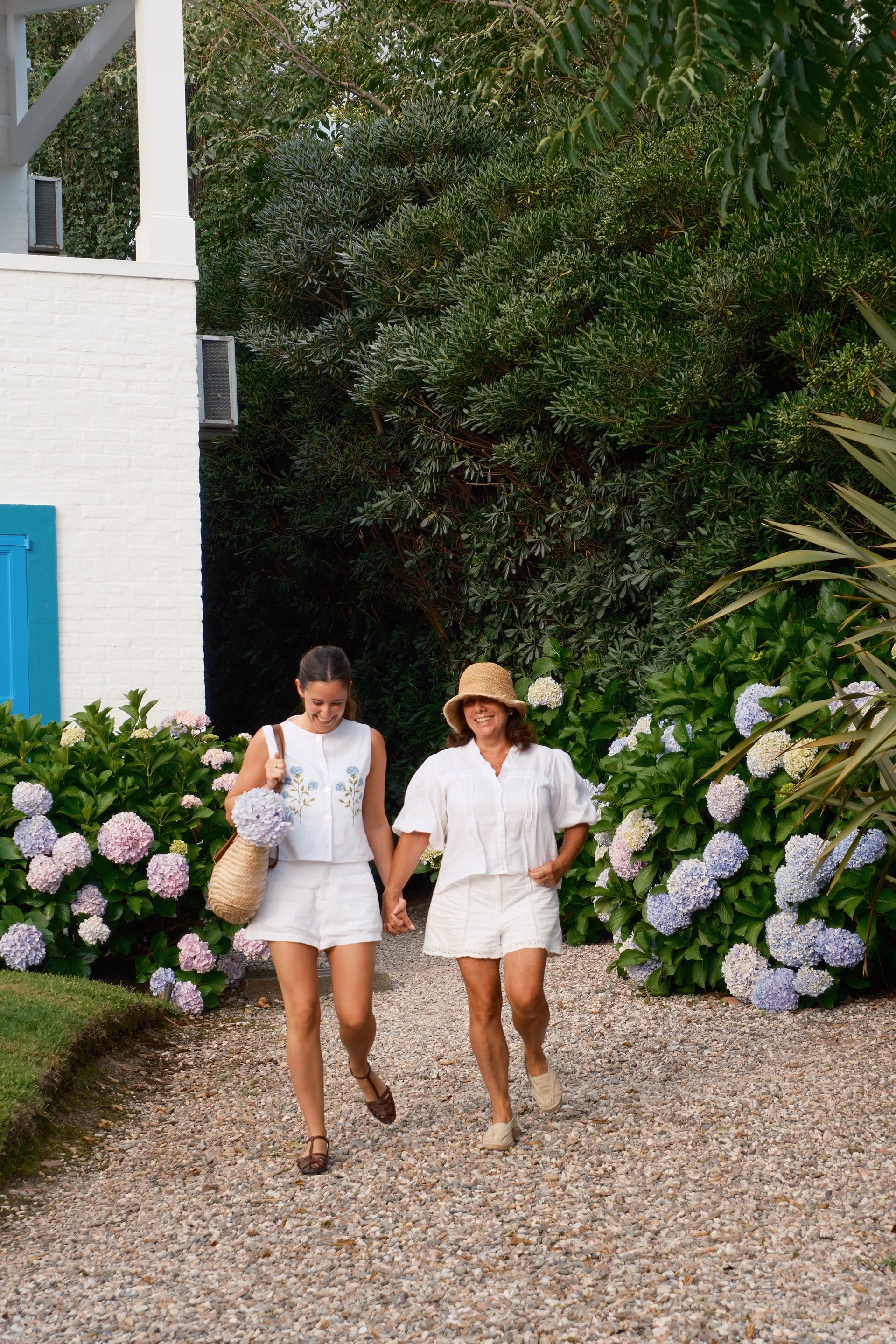 Hydrangea SS26 linen summer collection made in Barcelona
