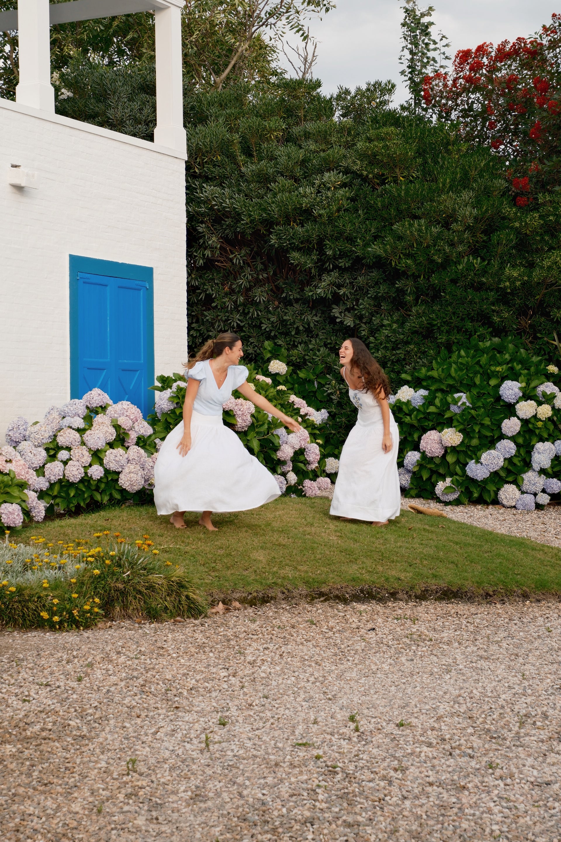 Hydrangea SS26 linen summer collection made in Barcelona